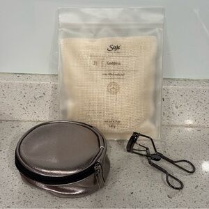 Saje Goddess Soap with Tweezerman Eyelash Curler